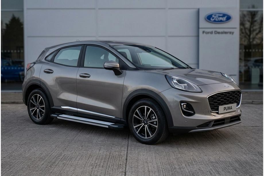 Ford Puma 2019- Progi Boczné Rainbow (2 szt., Aluminium) Image