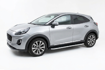 Ford Puma 2019- Progi Boczné Fullmond (2 szt., Aluminium) zdjęcia 1