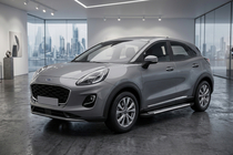 Ford Puma 2019- Progi Boczne Line (2 szt., Aluminium) zdjęcia 1