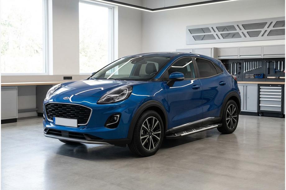 Ford Puma 2019- Progi Boczné Sunrise (2 szt., Aluminium) Image