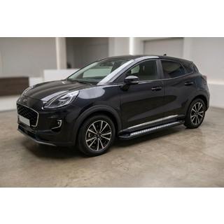 Progi Boczné Vision New Black (2 szt., Aluminium) Ford Puma 2019- zdjęcia 1