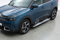Citroen C5 Aircross 2017-2025 Progi Boczne Mevsim Grey (2 szt., Aluminium) zdjęcia 1