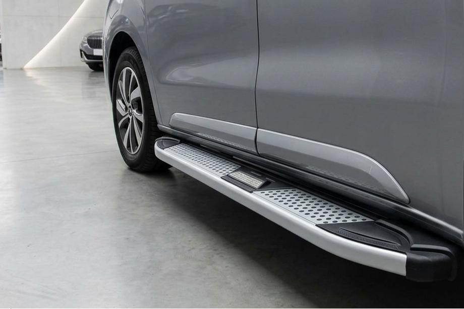 Citroen Jumpy/Dispatch 2017- Progi Boczne Mevsim Grey (2 szt., Aluminium) Image