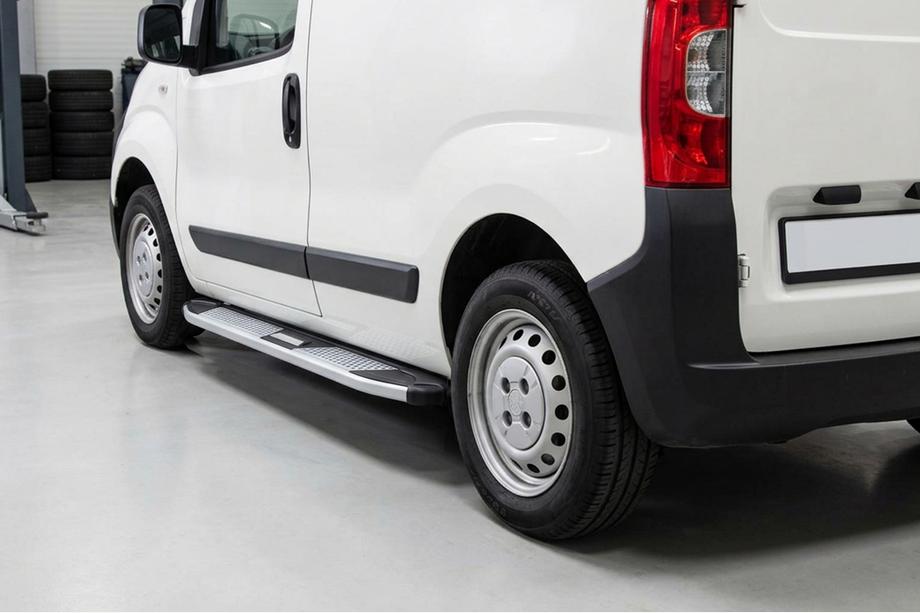 Citroen Nemo 2007-2017 Progi Boczne Mevsim Grey (2 szt., Aluminium) Image