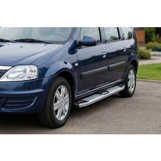 Progi Boczne Mevsim Grey (2 szt., Aluminium) Dacia Logan MCV 2004-2014 zdjęcia 1