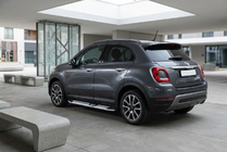 Fiat 500X 2014-2024 Progi Boczne Mevsim Grey (2 szt., Aluminium) zdjęcia 1