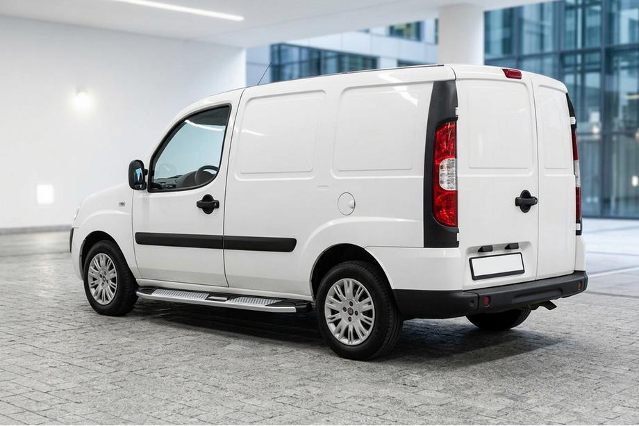 Fiat Doblo I 2001-2005 Progi Boczne Mevsim Grey (2 szt., Aluminium) Zdjęcia 1