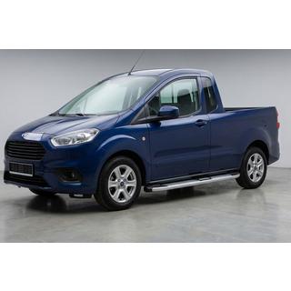 Progi Boczne Mevsim Grey (2 szt., Aluminium) Ford Courier 2014-2023 zdjęcia 1