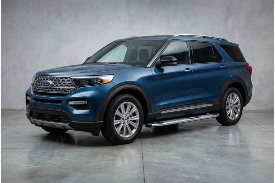 Ford Explorer 2019- Progi Boczne Mevsim Grey (2 szt., Aluminium) Image