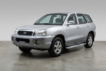 Hyundai Santa Fe 1 2000-2006 Progi Boczne Mevsim Grey (2 szt., Aluminium) zdjęcia 1