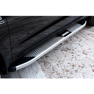 Progi Boczne Mevsim Grey (2 szt., Aluminium) Hyundai Santa Fe 2 2006-2012 zdjęcia 2