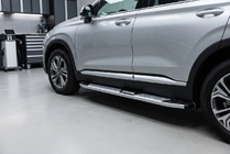 Hyundai Santa Fe 4 2018-2023 Progi Boczne Mevsim Grey (2 szt., Aluminium) zdjęcia 1