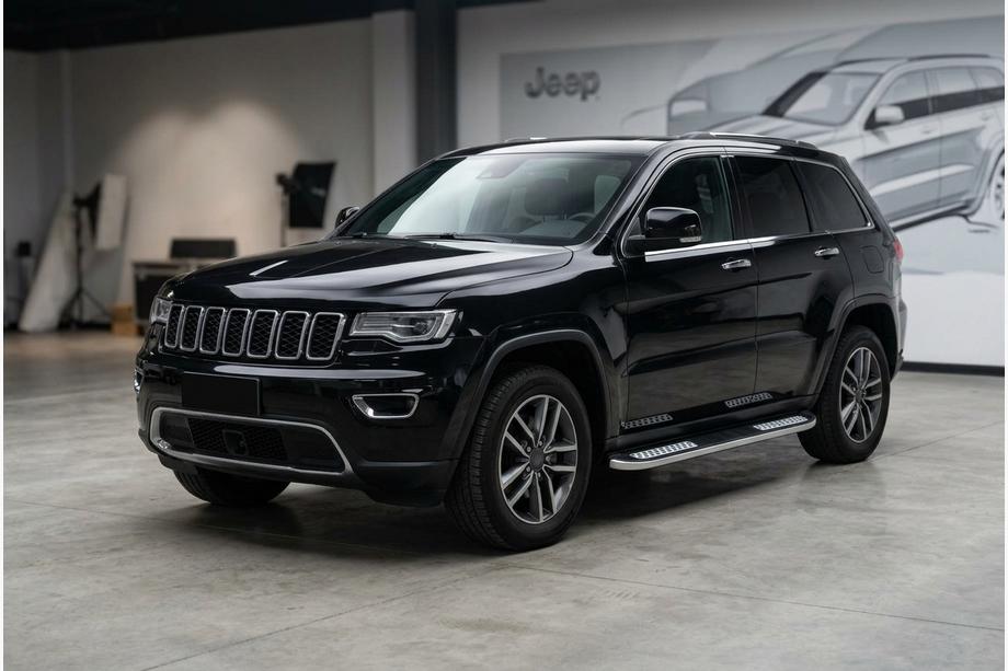 Jeep Grand Cherokee WK2 2010-2021 Progi Boczne Mevsim Grey (2 szt., Aluminium) Image