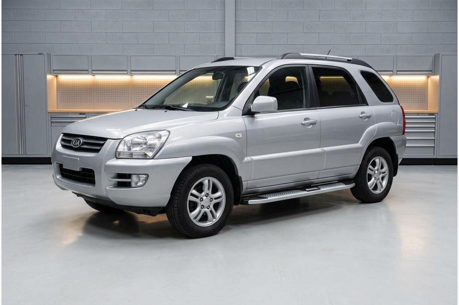 Kia Sportage 2004-2010 Progi Boczne Mevsim Grey (2 szt., Aluminium) Image