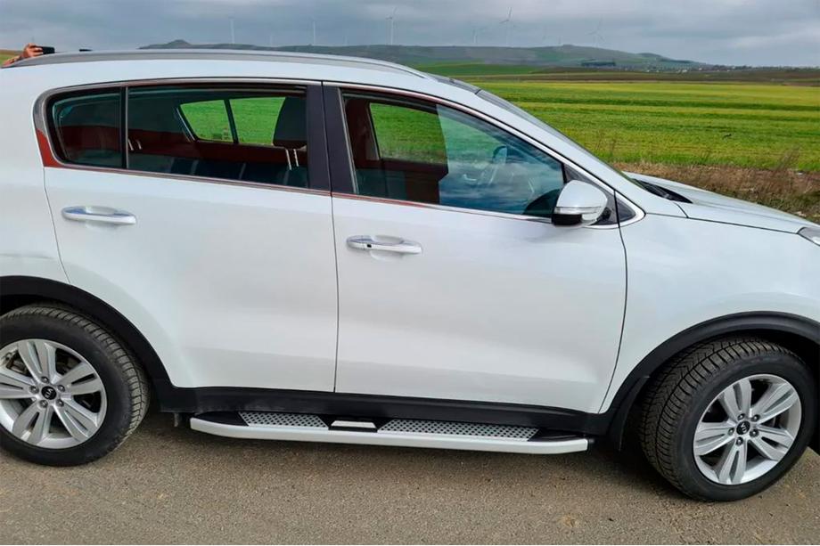 Kia Sportage 2015-2021 Progi Boczne Mevsim Grey (2 szt., Aluminium) Zdjęcia 3