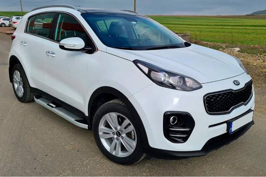 Kia Sportage 2015-2021 Progi Boczne Mevsim Grey (2 szt., Aluminium) Zdjęcia 4