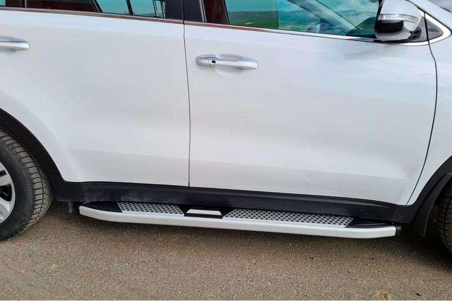 Kia Sportage 2015-2021 Progi Boczne Mevsim Grey (2 szt., Aluminium) Zdjęcia 1
