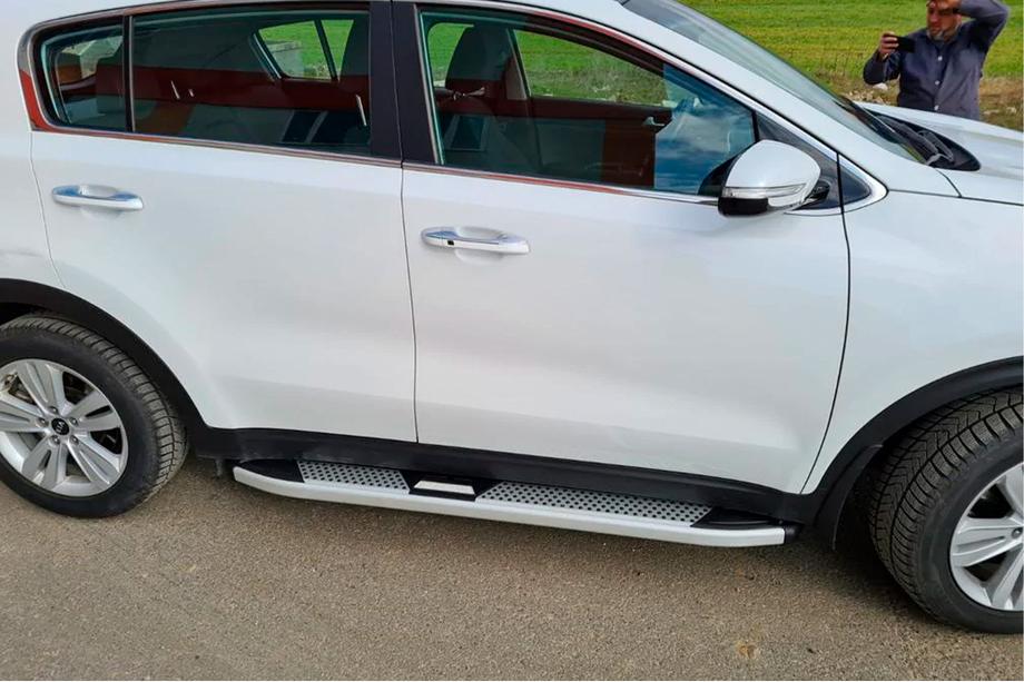 Kia Sportage 2015-2021 Progi Boczne Mevsim Grey (2 szt., Aluminium) Zdjęcia 6