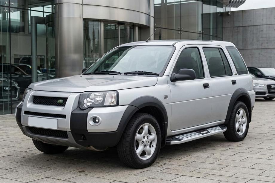 Land Rover Freelander I 1997-2006 Progi Boczne Mevsim Grey (2 szt., Aluminium) Image