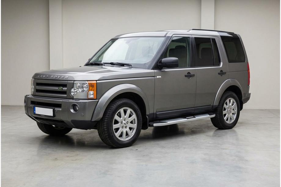Land Rover Discovery III 2004–2009 Progi Boczne Mevsim Grey (2 szt., Aluminium) Image
