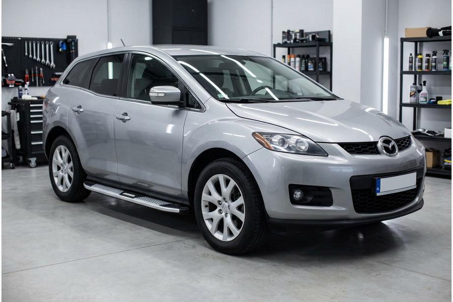 Mazda CX-7 2006-2012 Progi Boczne Mevsim Grey (2 szt., Aluminium) Zdjęcia 1