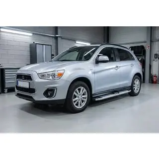 Progi Boczne Mevsim Grey (2 szt., Aluminium) Mitsubishi ASX 2010-2023 zdjęcia 1