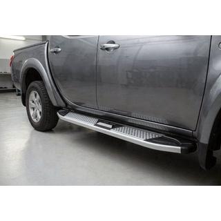 Progi Boczne Mevsim Grey (2 szt., Aluminium) Mitsubishi L200 2006-2015 zdjęcia 1