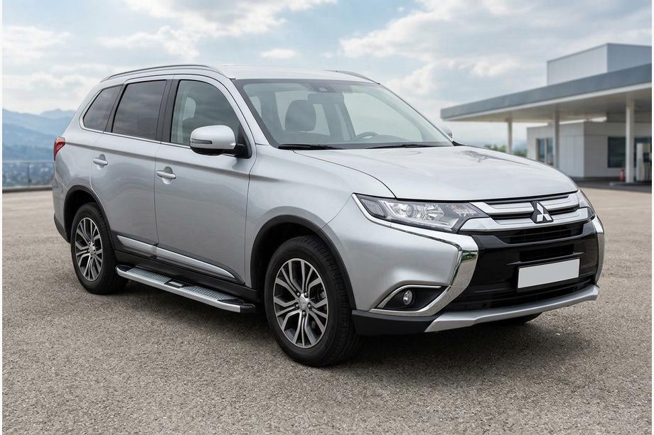 Mitsubishi Outlander 2012-2021 Progi Boczne Mevsim Grey (2 szt., Aluminium) Zdjęcia 1