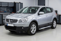 Nissan Qashqai 2007-2010 Progi Boczne Mevsim Grey (2 szt., Aluminium) zdjęcia 1