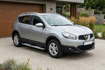 Nissan Qashqai 2010-2014 Progi Boczne Mevsim Grey (2 szt., Aluminium) Długa Baza zdjęcia 1