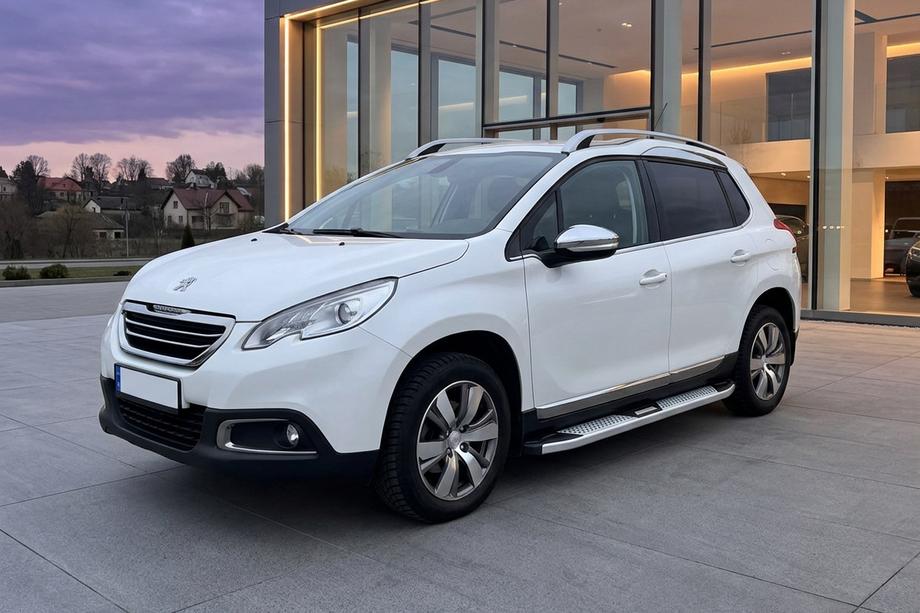 Peugeot 3008 2008-2016 Progi Boczne Mevsim Grey (2 szt., Aluminium) Image