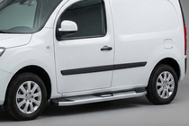 Renault Kangoo 2008–2020 Progi Boczne Mevsim Grey (2 szt., Aluminium) Krótki Rozstaw Osi zdjęcia 1