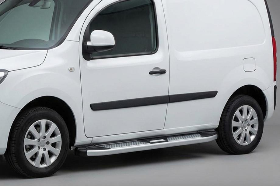 Renault Kangoo 2008–2020 Progi Boczne Mevsim Grey (2 szt., Aluminium) Krótki Rozstaw Osi Image