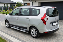 Renault Lodgy 2013-2022 Progi Boczne Mevsim Grey (2 szt., Aluminium) zdjęcia 1