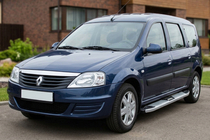 Renault Logan MCV 2005-2013 Progi Boczne Mevsim Grey (2 szt., Aluminium) zdjęcia 1
