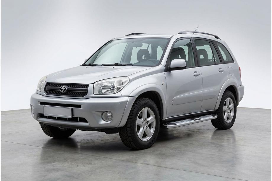 Toyota Rav 4 2001-2005 Progi Boczne Mevsim Grey (2 szt., Aluminium) Image
