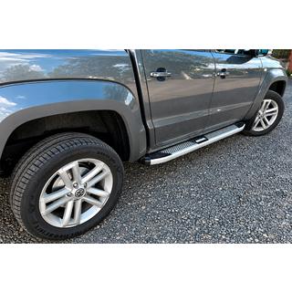 Progi Boczne Mevsim Grey (2 szt., Aluminium) Volkswagen Amarok 2010-2022 zdjęcia 1
