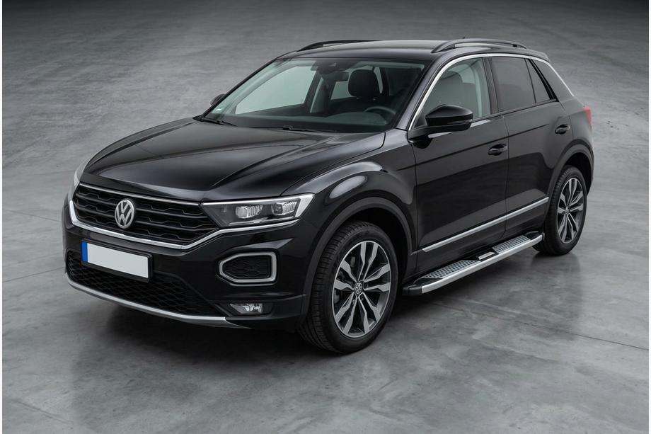 Volkswagen T-Roc 2017-2025 Progi Boczne Mevsim Grey (2 szt., Aluminium) Zdjęcia 1