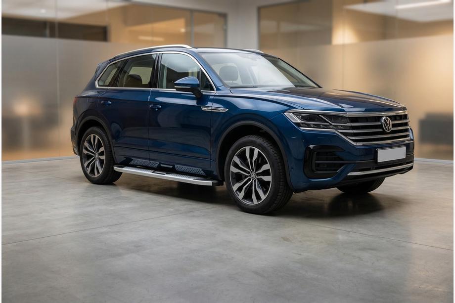 Volkswagen Touareg 2018- Progi Boczne Mevsim Grey (2 szt., Aluminium) Image