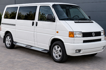 Volkswagen T4 Transporter 1990-2003 Progi Boczne Mevsim Grey (2 szt., Aluminium) Krótki Rozstaw Osi zdjęcia 1