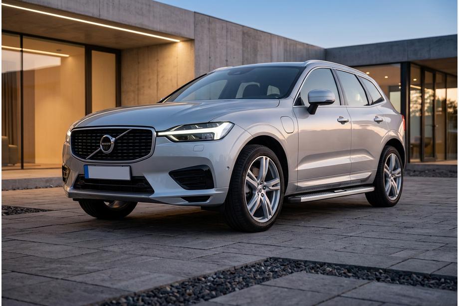 Volvo XC60 2017- Progi Boczne Mevsim Grey (2 szt., Aluminium) Image