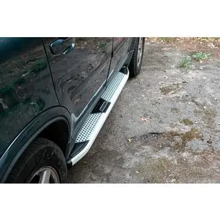 Progi Boczne Mevsim Grey (2 szt., Aluminium)