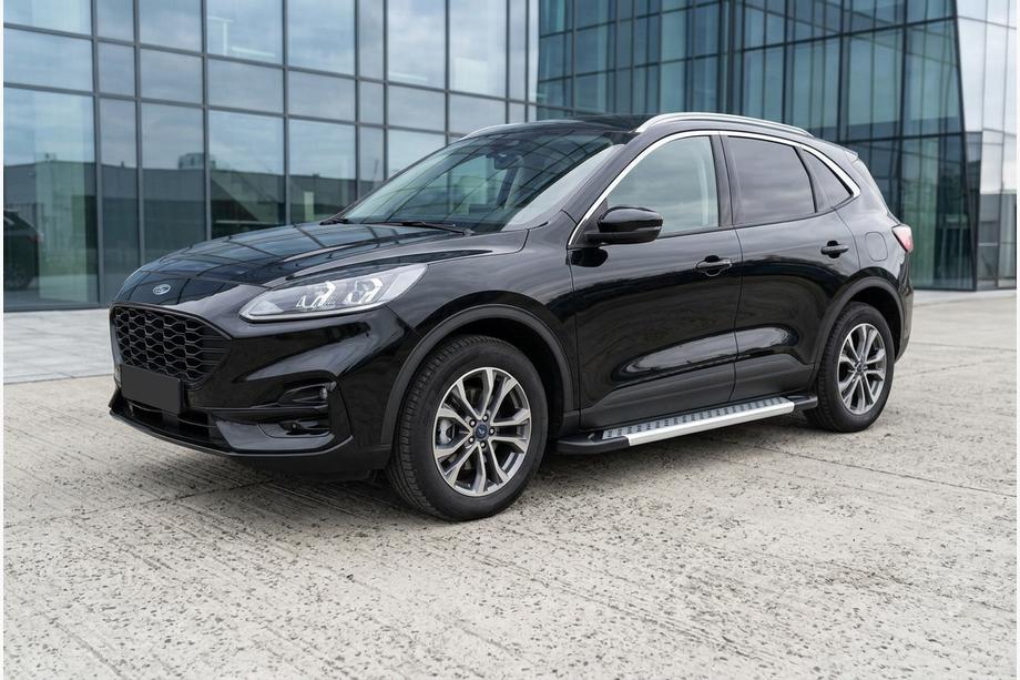 Ford Kuga/Escape 2019- Progi Boczné Vision New Grey (2 szt., Aluminium) Image