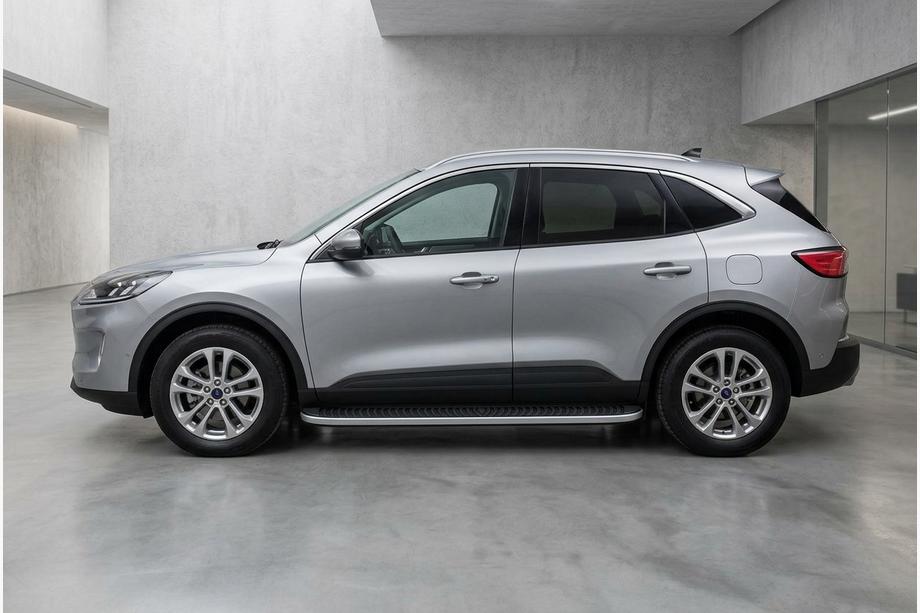 Ford Kuga/Escape 2019- Progi Boczne Tayga Grey (2 szt., Aluminium) Image