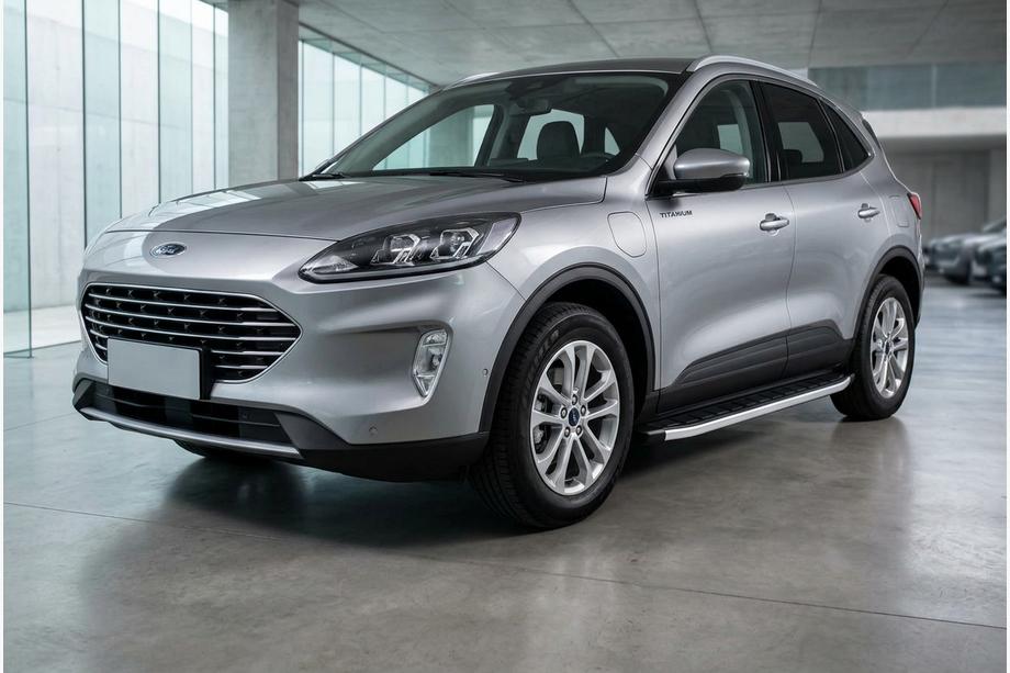 Ford Kuga/Escape 2019- Progi Boczné Fullmond (2 szt., Aluminium) Image