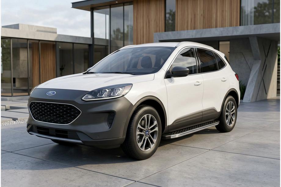 Ford Kuga/Escape 2019- Progi Boczné BlackLine (2 szt., Aluminium) Image