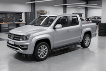 Volkswagen Amarok 2010-2022 Progi Boczne Maya V2 Czarny (2 szt., Aluminium) zdjęcia 1