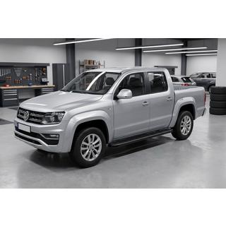 Progi Boczne Maya V2 Czarny (2 szt., Aluminium) Volkswagen Amarok 2010-2022 zdjęcia 1