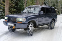 Toyota Land Cruiser 80 1990-1997 Progi Boczné Maya V1 (2 szt., Aluminium) zdjęcia 3