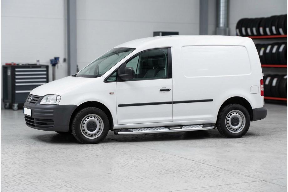 Volkswagen Caddy 2004-2010 Progi Boczne Mevsim Grey (2 szt., Aluminium) Zdjęcia 1